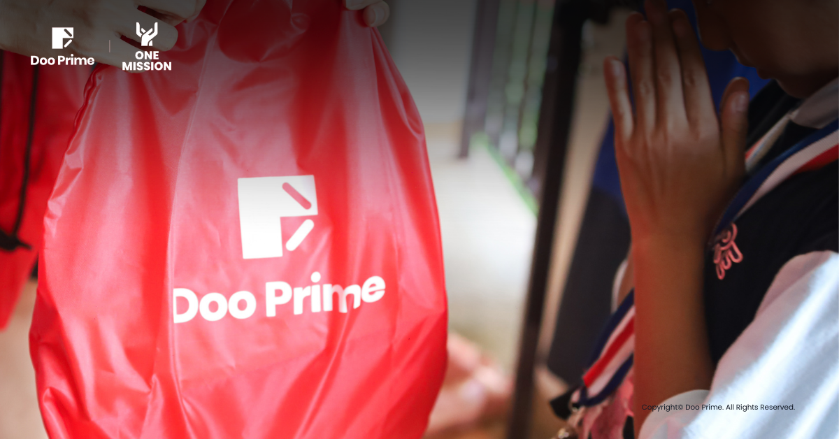 Doo Prime , 태국 SOS 어린이 마을 '자선 프로젝트' 시작